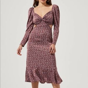 ASTR THE LABLE midi dress